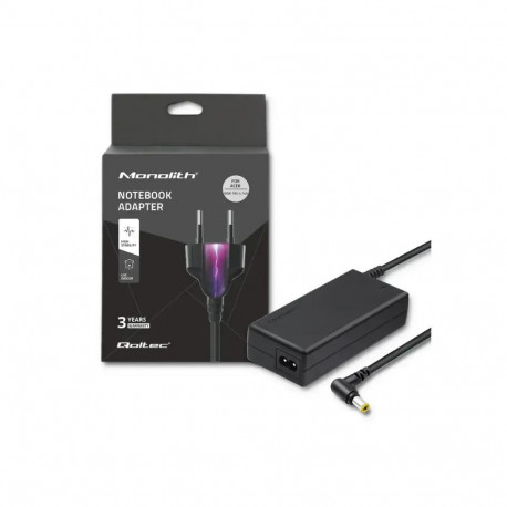 Qoltec 50087 Power adapter for laptop Acer 90W | 19V | 4.74A | 5.5*1.7 | +power cable