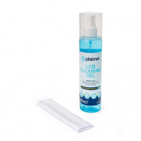 Platinet PFS6255 Cleaner Set for LCD | TFT Displays + Microfibre Nano Clothmicrofiber Cloth 250 ml
