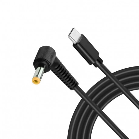 Fusion notebook charging cable USB-C to HP 4.8 x 1.7 mm | 18.5V-20V | 100W | 1.8m