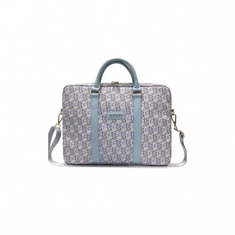 Guess GCube Stripes sülearvutikott 16" sinine