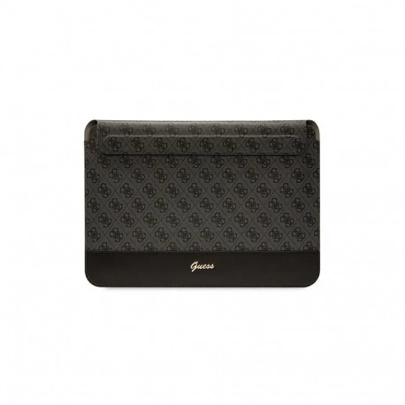 Guess Sleeve GUCS14PS4SGK 14" czarny| black 4G Stripe Metal Logo