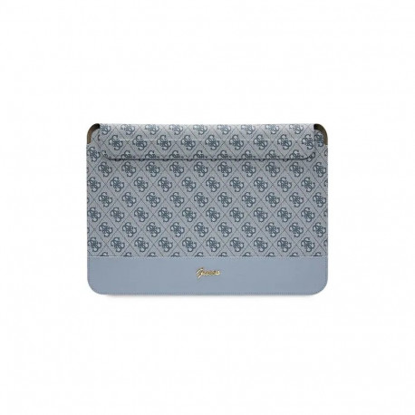 Guess 4G Stripe Metal Logo laptop sleeve 14" blue