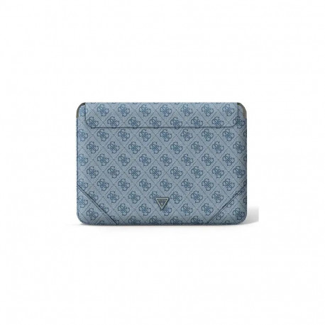 Guess 4G Uptown Triangle Logo laptop sleeve 16" blue
