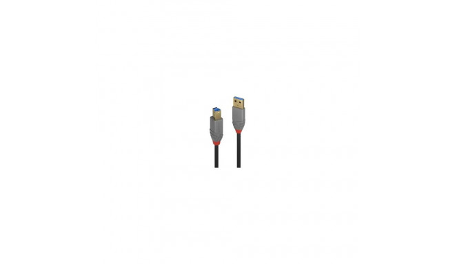 Lindy Anthra Line - USB cable - USB Type A to USB Type B - 1 m