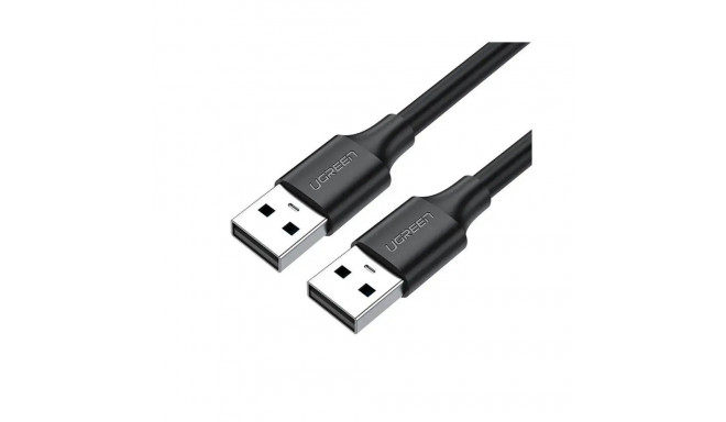 USB 2.0 M-M UGREEN cable US102, 1.5m (black)