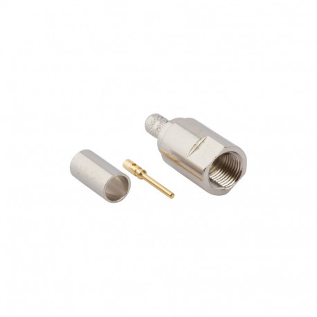 Amphenol FME isane pigistatav pistik RG58/HF195 FME1121A3-NT3G-1-50