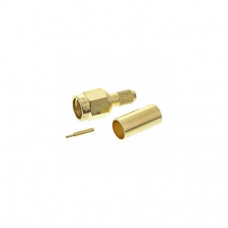 SMA isane pistik pigistatav-joodetav RG223