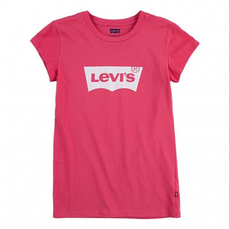 Laste Lühikeste varrukatega T-särk Levi's Batwing Girl Pink - 5 aastat