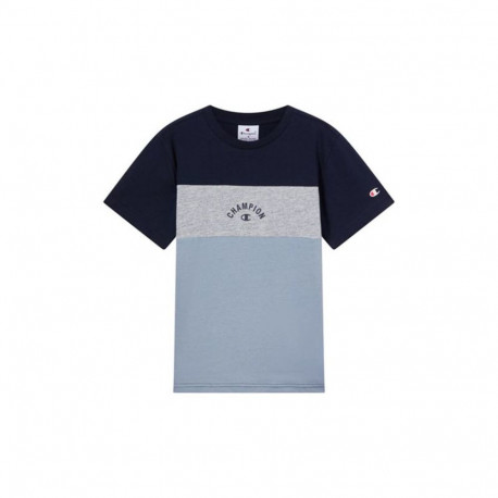 Child's Short Sleeve T-Shirt Champion Icons Plus Blue Sky blue - 9-10 Years