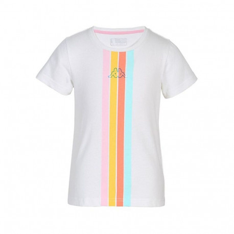 Laste Spordikostüüm Kappa Quome Kid Jr Valge - 6 aastat