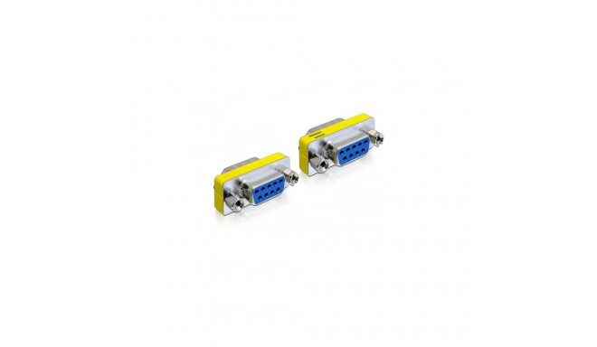 DeLOCK 65008 cable gender changer Sub-D9 Blue, Silver