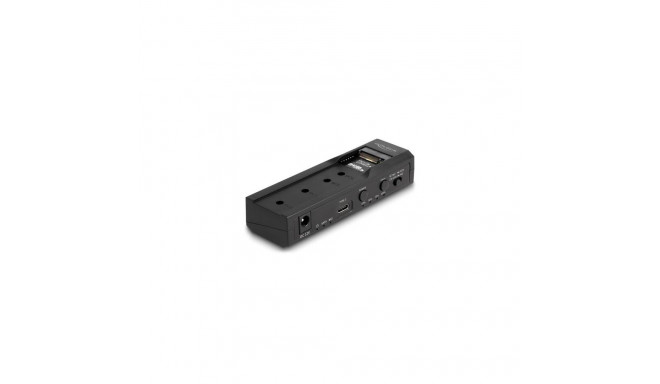 DeLOCK USB Type-C Converter for 1 x M.2 NVMe SSD + 1 x SATA SSD / HDD with Clone Function