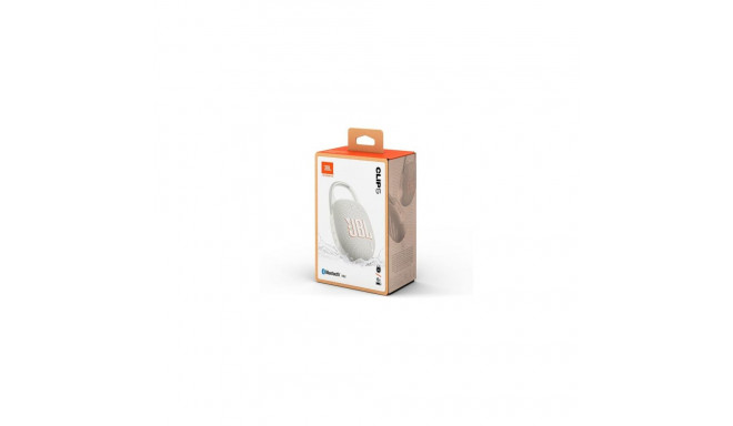 JBL CLIP 5 Bluetooth Wireless Speaker White EU