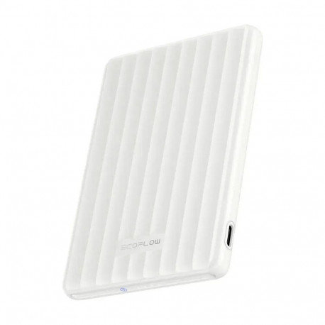 Ecoflow akupank RAPID Mag 5K 5000mAh Qi2 15W juhtmevaba X-Cooling õhuke, valge
