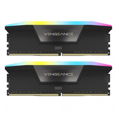 "32 GB Corsair DIMM 6200 (2x 16 GB) Dual-Kit (schwarz. CMH32GX5M2B6200C36. Vengeance RGB. INTEL XMP)