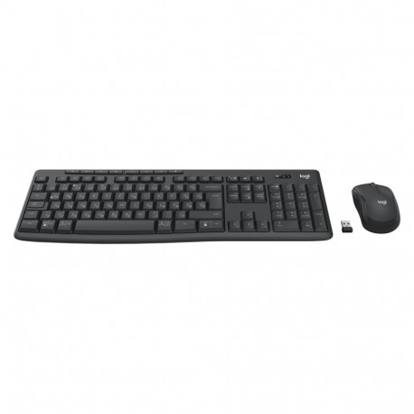 Logitech klaviatuuri ja hiire komplekt MK370 ärikasutajale INTNL-973 (HUN), grafiithall