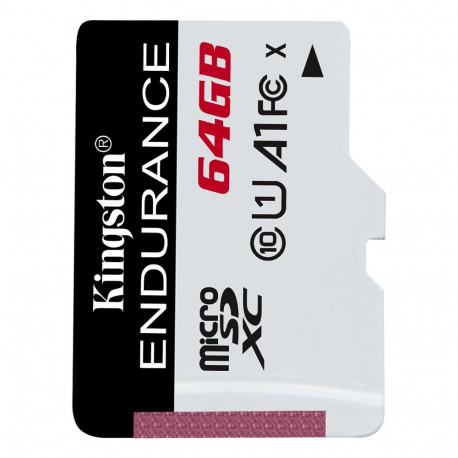 Kingston mälukaart microXC Endurance 64GB 95R/45W C10 A1 UHS-I, ainult kaart