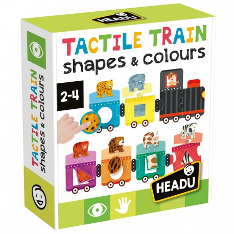 HEADU kujundid ja värvid – taktiilne rong