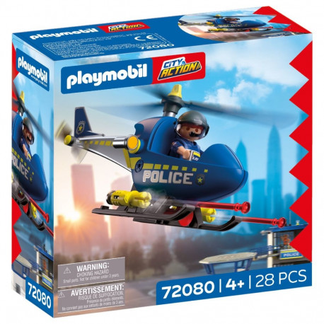 PLAYMOBIL Politsei helikopter radariga 72080
