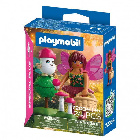 PLAYMOBIL Fairy with Cute Helper 72034