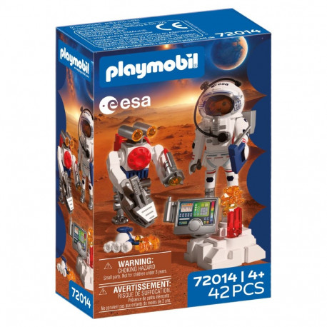 PLAYMOBIL ESA: Astronaut koos robotiga 72014