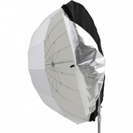 Godox 130cm Zwart en Zilver Diffuser voor Parabolische Paraplu