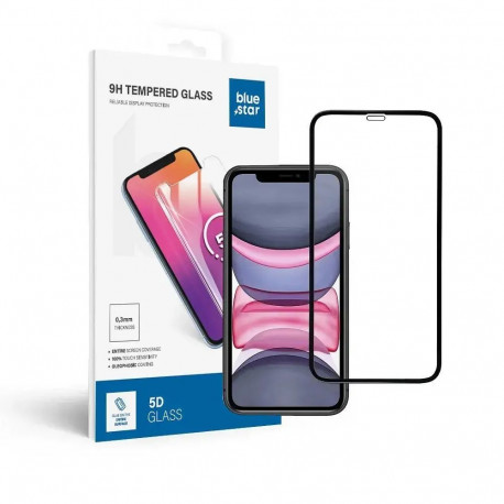 Blue Star 5D tempered glass for phone iPhone XR | iPhone 11