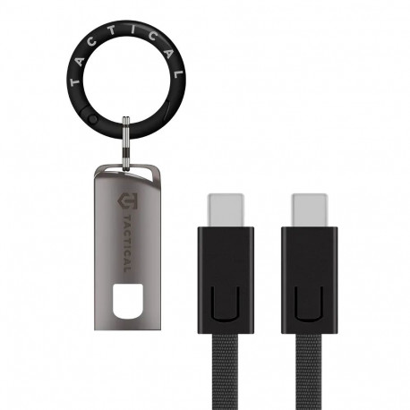 Tactical OODA Loop andmeedastus- ja laadimiskaabel | USB-C kuni USB-C | 60W | must