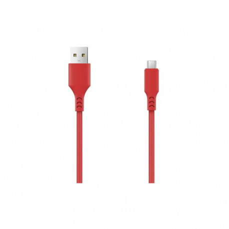 Setty andmeedastus- ja laadimiskaabel | USB-A kuni Micro USB | 10W | 1.8m | punane
