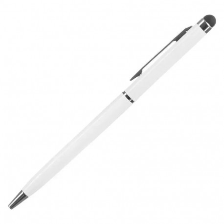 Fusion 2in1 Stylus ja pastakas mobiiltelefonidele | arvutitele | tahvelarvutitele Valge