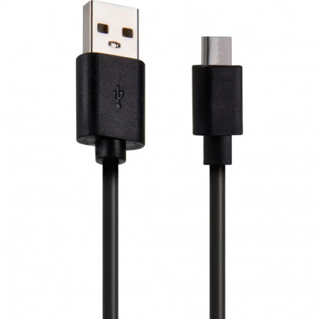 Setty USB-microUSB andmeedastus- ja laadimiskaabel | USB-A - Micro USB | 10W | 1m | must