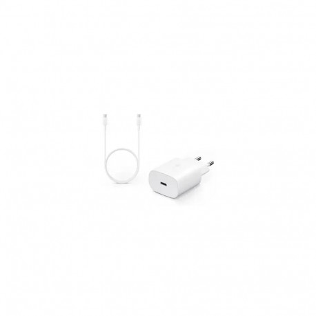 Samsung EP-TA800 travel charger | 25W | PD | USB-C | with USB-C to USB-C cable included | white (OEM