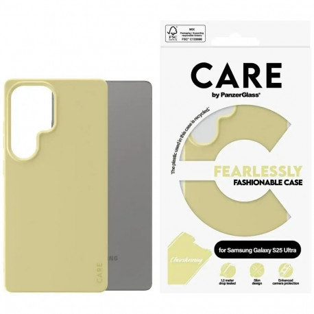 CARE by PanzerGlass Fashion telefoni ümbris Samsung Galaxy S25 Ultra (S938) kuldne