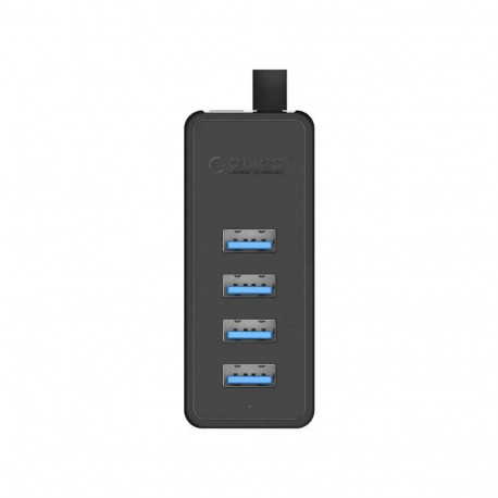 Orico W5P-030 USB to 4x USB 3.0 Hub Adapter (black)