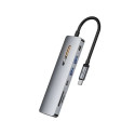 Toocki Docking Station Type-C 7in1 (Grey)
