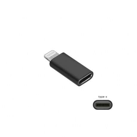 Fusion Accessories adapter | USB-C to Lightning | black