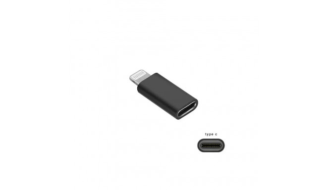 Fusion Adapter Type-C | USB-C to Lightning black