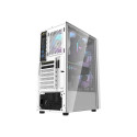 Darkflash A290 computer case + 3 fans (white)