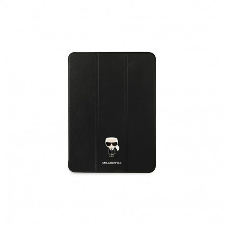 KLFC11OKMK Karl Lagerfeld Metal Saffiano Folio Cover for iPad Pro 11 Black