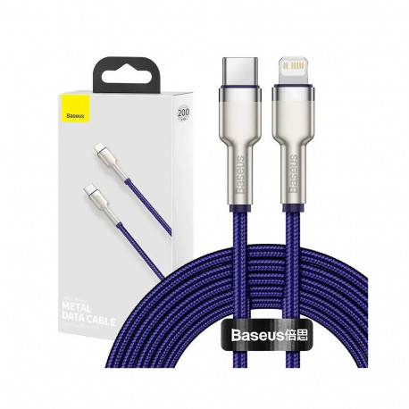 Baseus CATLJK-B05 data transfer and charging cable | USB-C to Lightning | 20W | 2m | purple