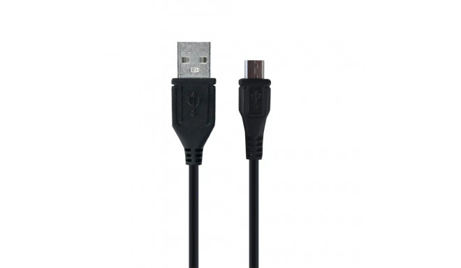 Forever data transfer and charging cable | USB-A to Micro USB | 1m | black