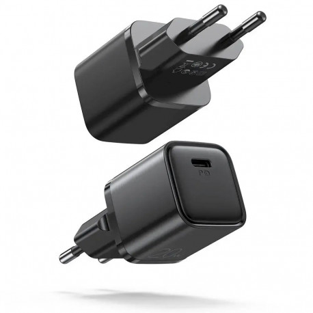 Joyroom L-P202 travel charger | 20W | PD, QC3.0 | USB-C | black