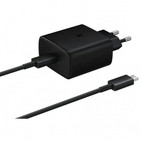 Samsung EP-TA845XBEGWW travel charger | 45W | PD, QC | USB-C | with USB-C to USB-C cable included | 