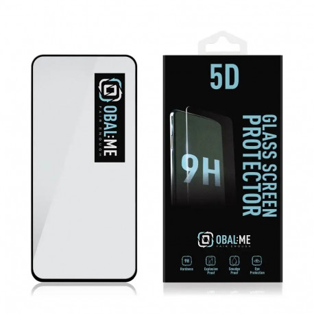 OBAL:ME 5D tempered glass for phone Samsung Galaxy A35 5G black