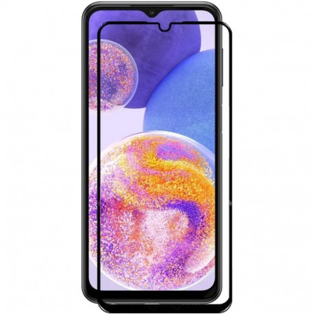 Fusion Samsungi karastatud klaas telefonile Galaxy A24 4G | Galaxy A25 5G, must