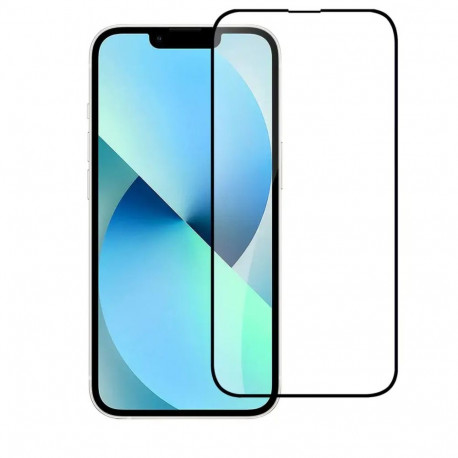 Fusion Double tempered glass for phone iPhone 14 Pro Max black