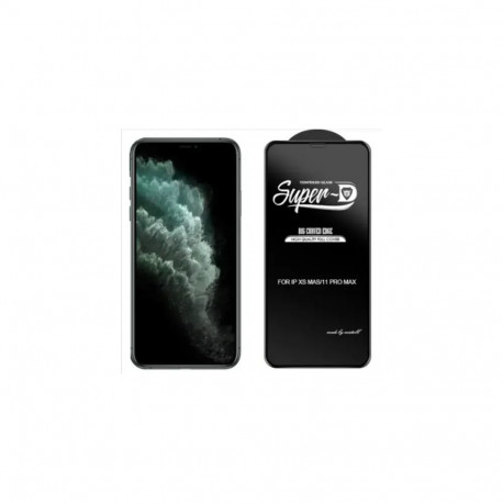 Fusion D-Pro Curved Edge tempered glass for phone iPhone 14 Plus black