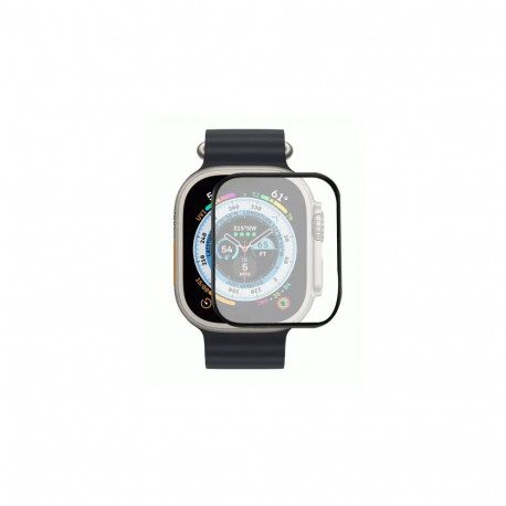 Fusion Accessories kaitseklaas Apple Watch Ultra (49 mm) jaoks | must