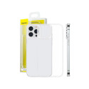 Baseus Simple Transparent Case for iPhone 13 Pro Max (white)