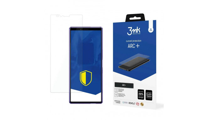 3mk ARC+ kaitsekile telefonile Sony Xperia 1 (ühildub ekraanialuse sõrmejäljelugejaga)